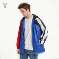 Top Quality Wholesale Biker Outdoor Satin Sweatshirts Men Windbreaker Jacket